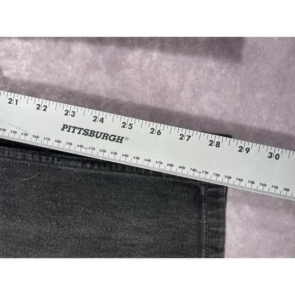 Tommy Jeans Womens 7x30 Black VTG Y2K 90s - Picture 10 of 10